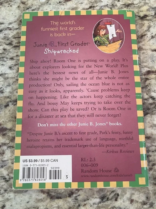 Children’s Book Lot of 3 Dr. Seuss Green Eggs & Ham Junie B Jones Reptiles Book - Picture 5 of 7